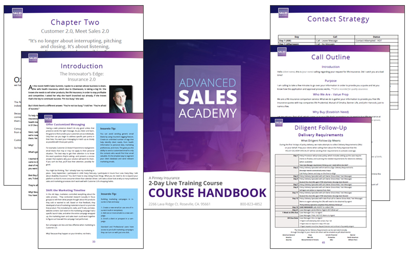 Advanced Sales Academy Handbook