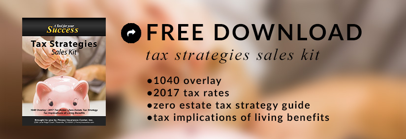 April 2017 Sales Kit: Tax Strategies