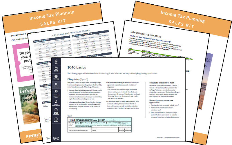 April 2024 Sales Kit: Income Tax Planning