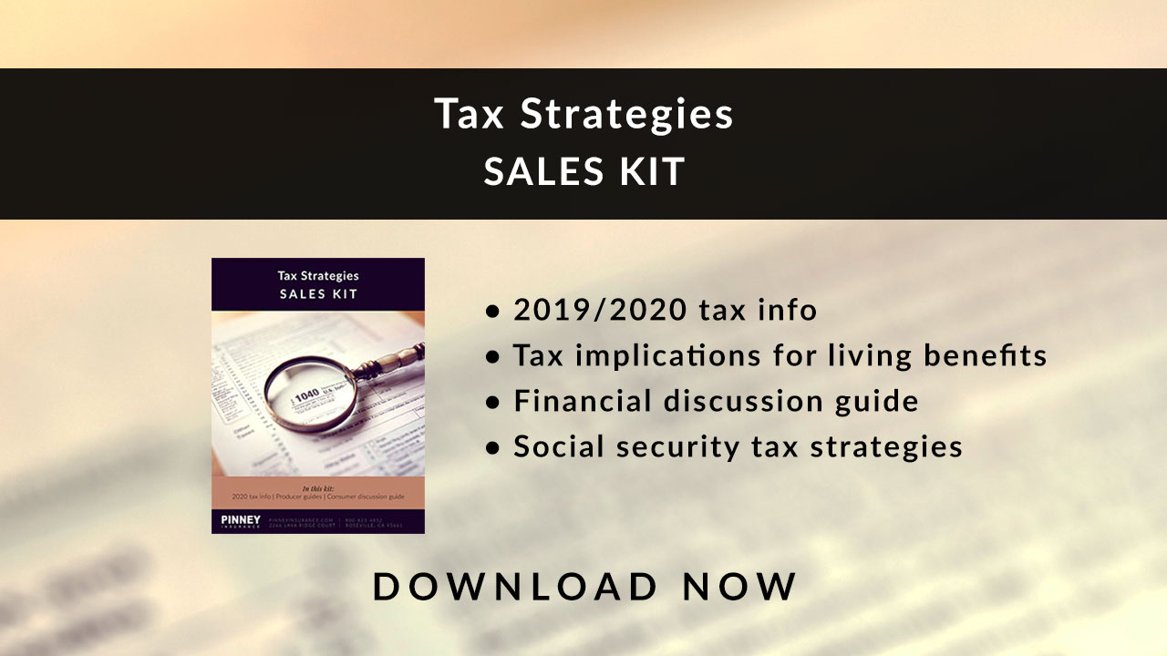 April 2020 Sales Kit: Tax Strategies