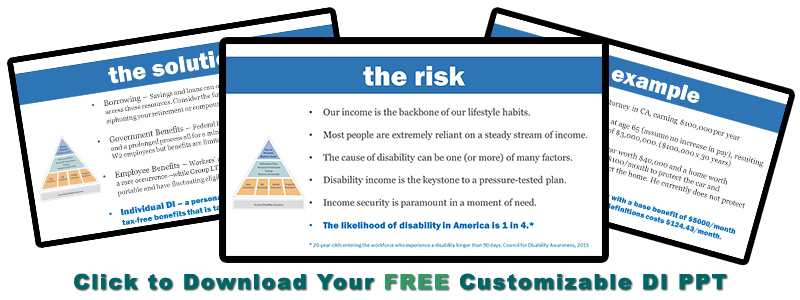 Download Your FREE Customizable DI PPT from Pinney Insurance