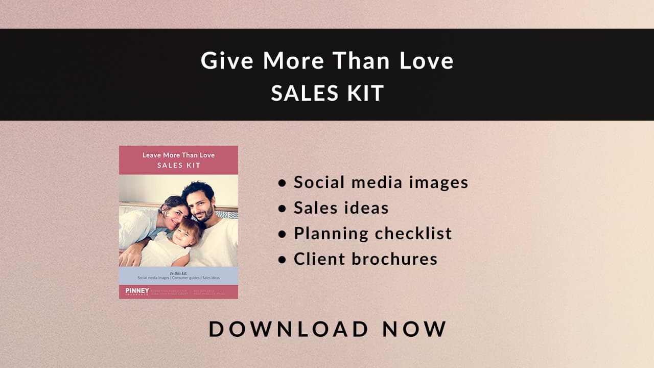 February 2021 Sales Kit: Give More Than Love