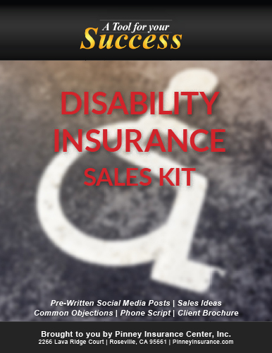 Disability Insurance Sales Kit Cover