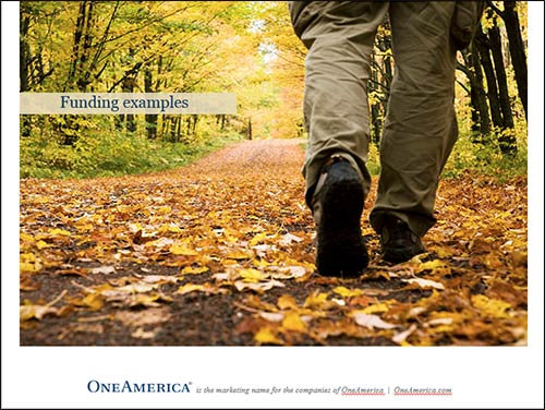 OneAmerica LTC marketing campaign client presentation