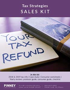 April 2019 Sales Kit: Tax Strategies