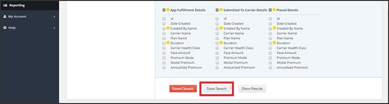 3 Ways to Find LTC Prospects with Insureio - Step 4, Age Range via Reporting Method