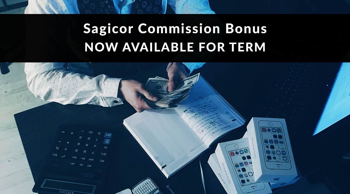 Sagicor Commission Bonus Now Available for Term