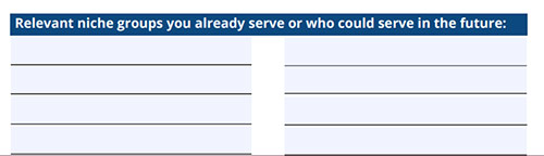 Screenshot of our focus topic calendar worksheet and template