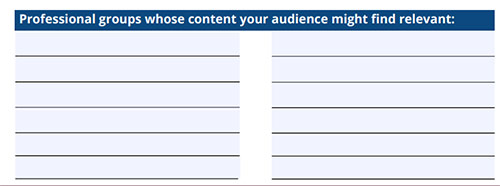 Screenshot of our focus topic calendar worksheet and template