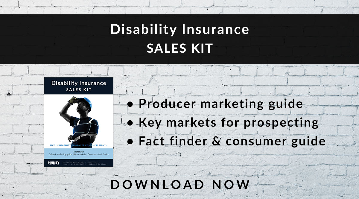 May Sales Kit 2018: Disability Insurance