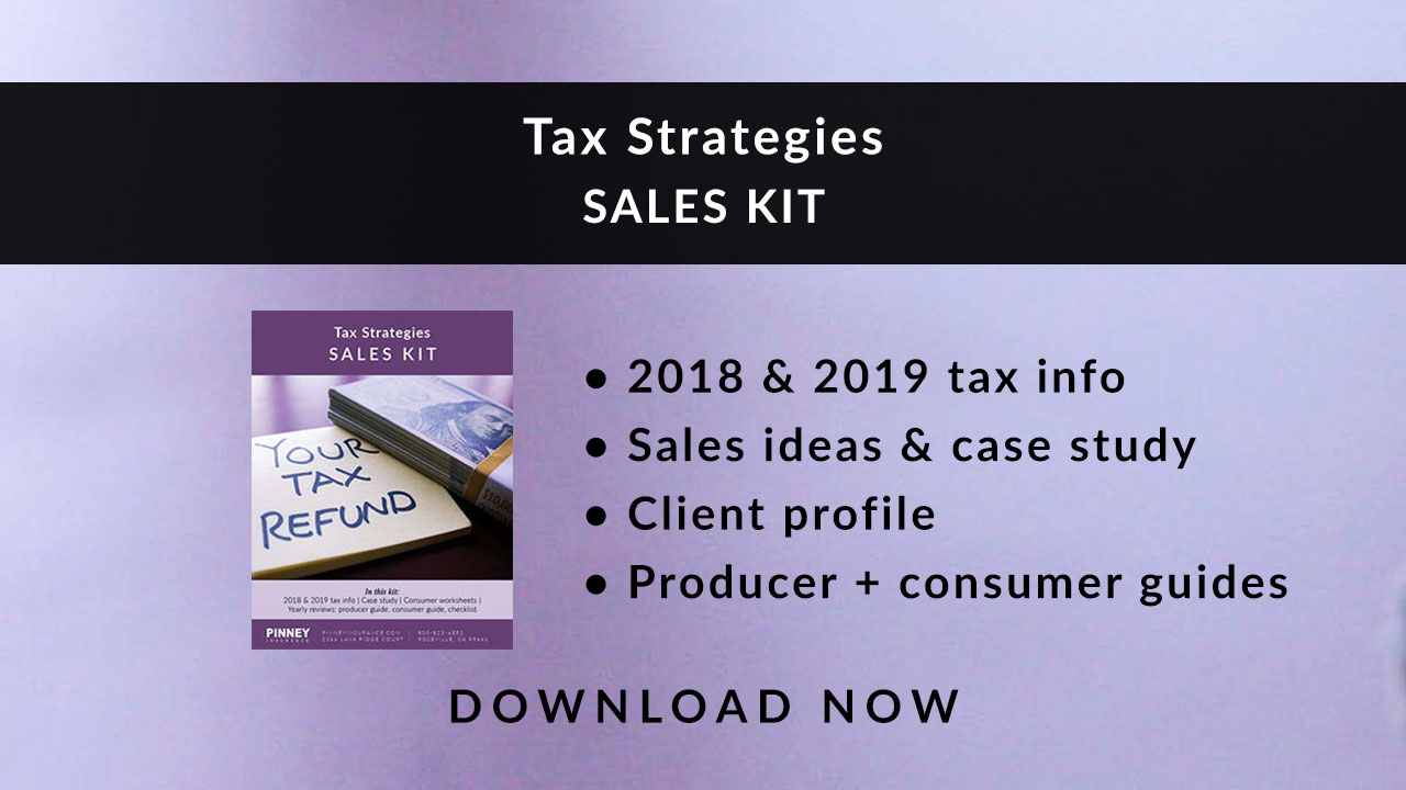 April 2019 Sales Kit: Tax Strategies