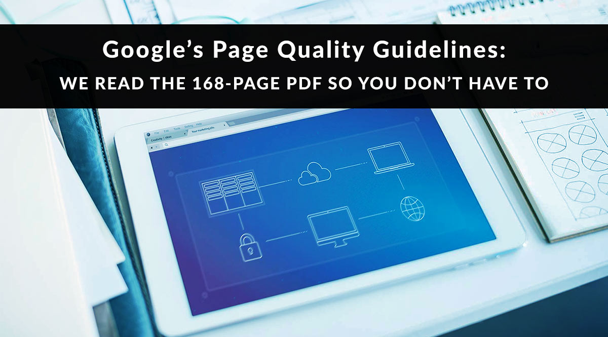 Google's Page Quality Guidelines