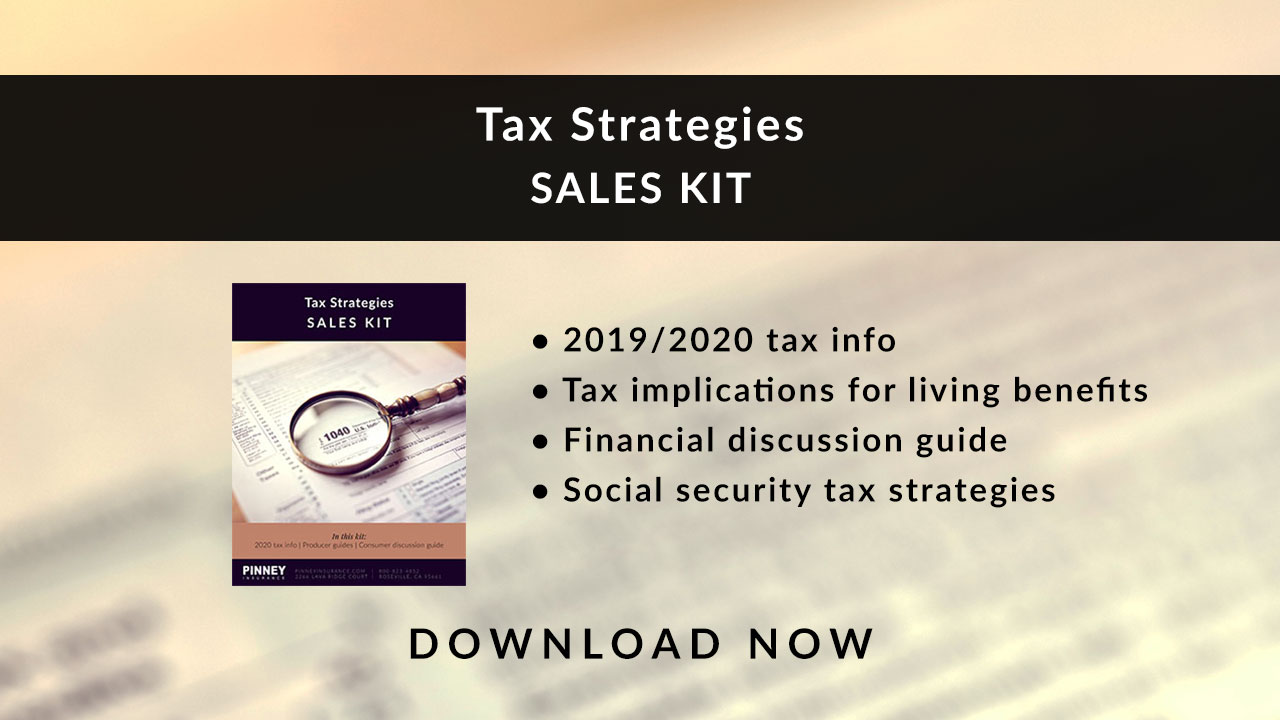 April 2020 Sales Kit - Tax Strategies